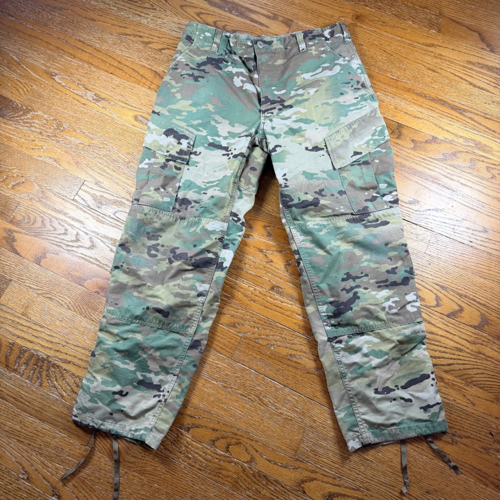 US Military OCP Multicam Cargo Pants Mens Medium Short Tactical Army Trousers